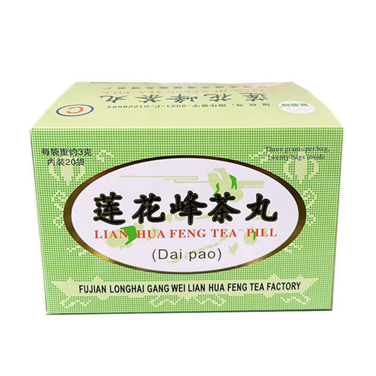 1 Box, Lianhua FengCha 3g*20 Bags / Box 莲花峰茶