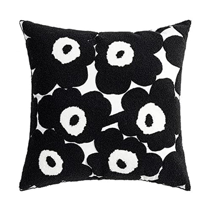 Nordic Ins Style Embroidered Throw Pillow Covers Sofa Head Cushion Covers Waist Pillow Tufted Tassel Floating Window Futon Pillow Covers