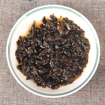 Natural Yunnan Flower Tea Tuo Tea Glutinous Rice Fragrance Smooth and Mellow Puerh Ripe Tea 500g Combination Flower and Herb Tea Tea Glutinous Fragrance Puerh Tea 云南花茶小沱茶糯米香普洱熟茶