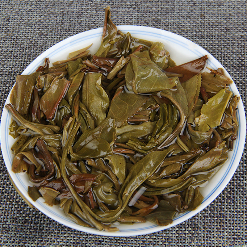 Pu'er Tea China Yunnan Menghai Qizi Cakes Pu'er Tea ChenXiang 357g Raw Tea Green Tea