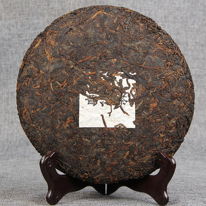 Yunnan Pu-erh Tea Qizi Cake Jingmai Mountain Precious Pu-erh 357g Ripe Tea Black Tea