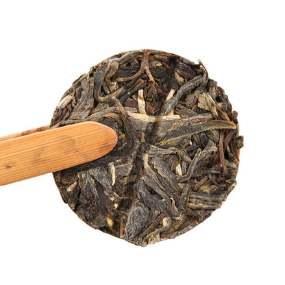 Pu-erh Raw Tea Bamboo Leaf Tea Pu-erh Tea Brown Raw Tea Cake Tea Small Cake Tea 100g