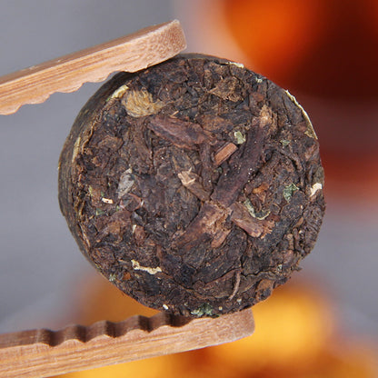 Aged Pu-erh Tea Mini Tuocha Gnocyte Golden Tuo Small Tuocha Pu-erh Ripe Tea Tea Leaves Black Tea 500g