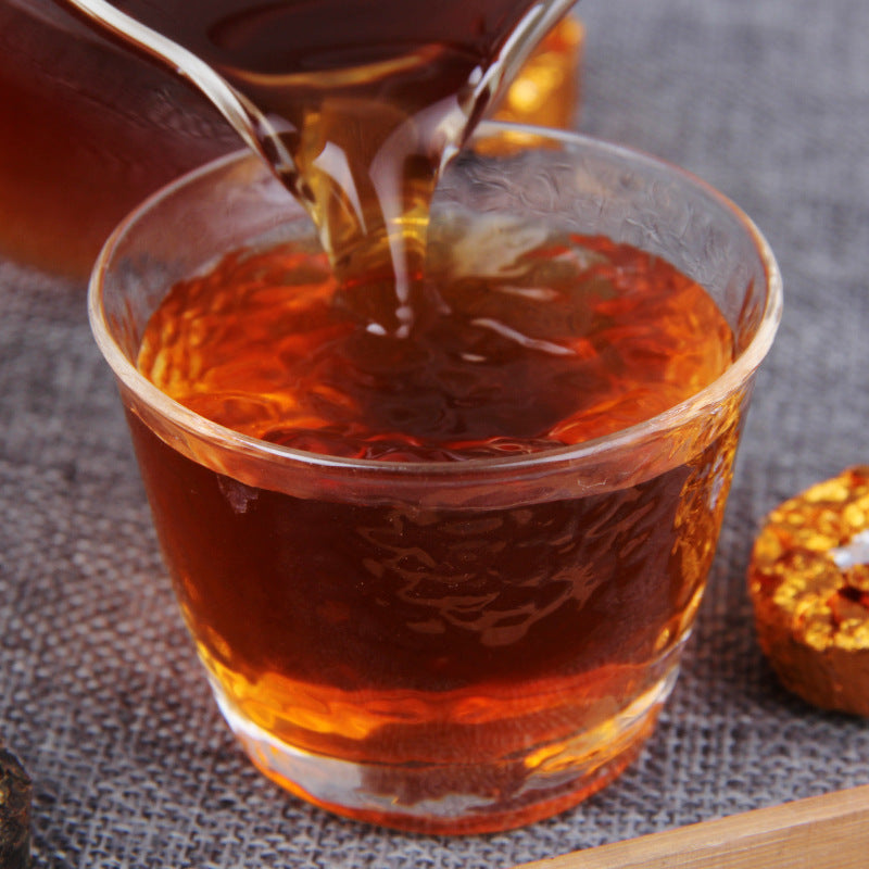 Aged Pu-erh Tea Mini Tuocha Gnocyte Golden Tuo Small Tuocha Pu-erh Ripe Tea Tea Leaves Black Tea 500g