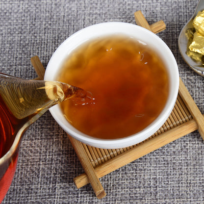 Yunnan Pu'er Tea Tea Paste Square Ripe Tea 500g Pu'er Tea Black tea Paste Essence Tea