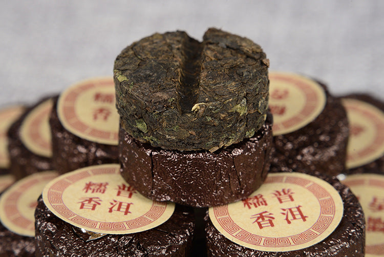 Yunnan Pu-erh Tea Glutinous Ripe Tuo 500g Pu-erh Ripe Tea Small Tuo Tea Strong Aroma Black Tea