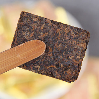 Palace Ripe Tea Pu-erh Spring Tea Ripe Tea Small Tuo Tea Date Fragrance Small Square Brick Tea Leaves Black Tea 500g