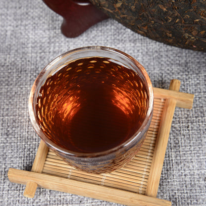 Yunnan Puerh Tea Icelandic Ancient Tree Ripe Tea Cake Black Tea 100g Ripe Tea Ancient Tree Ripe Tea