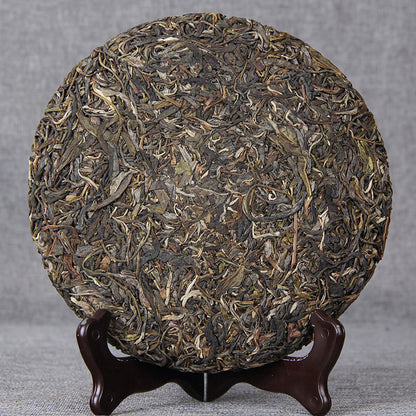 Ancient Tree Puerh Tea Banzhang Ancient Tree Raw Tea Green Tea Bamboo Leaf Ancient Tree Pure Material Cake Tea 357g