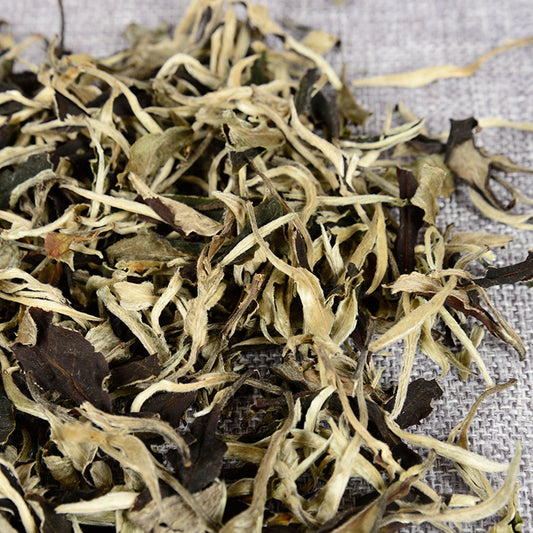 China Tea 500g Yunnan Pu'er Tea Moonlight White White Tea One Bud One Leaf Moonlight White Daughter Tea