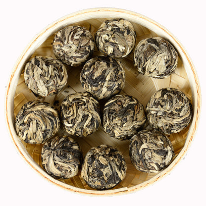 Yunnan Tea Moonlight White Tea Dragon Pearl Hand-kneaded Small Tuo Tea Moonlight Beauty Daughter Tea 500g Ancient Tree