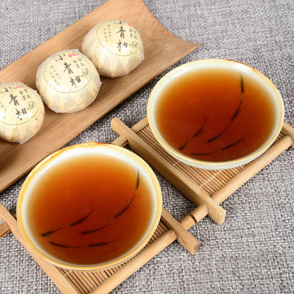 Yunnan Pu'er Tea Xinhui Xiaoqingkang Ripe Tea Xinhui Chenpi Tea 500g Pu'er Citrus Tea