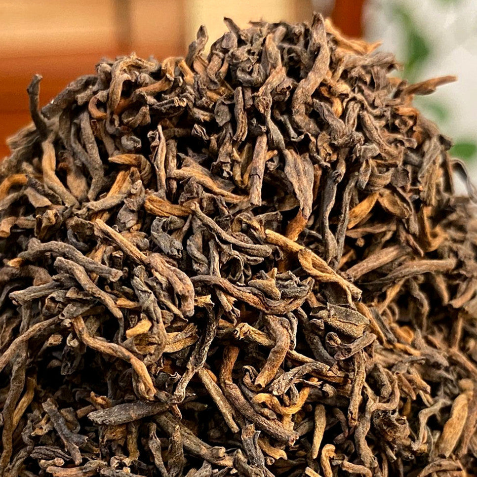 Yunnan Pu'er Tea Aged Pu'er Old Ripe Tea Ripe Pu'er Loose Tea 250g