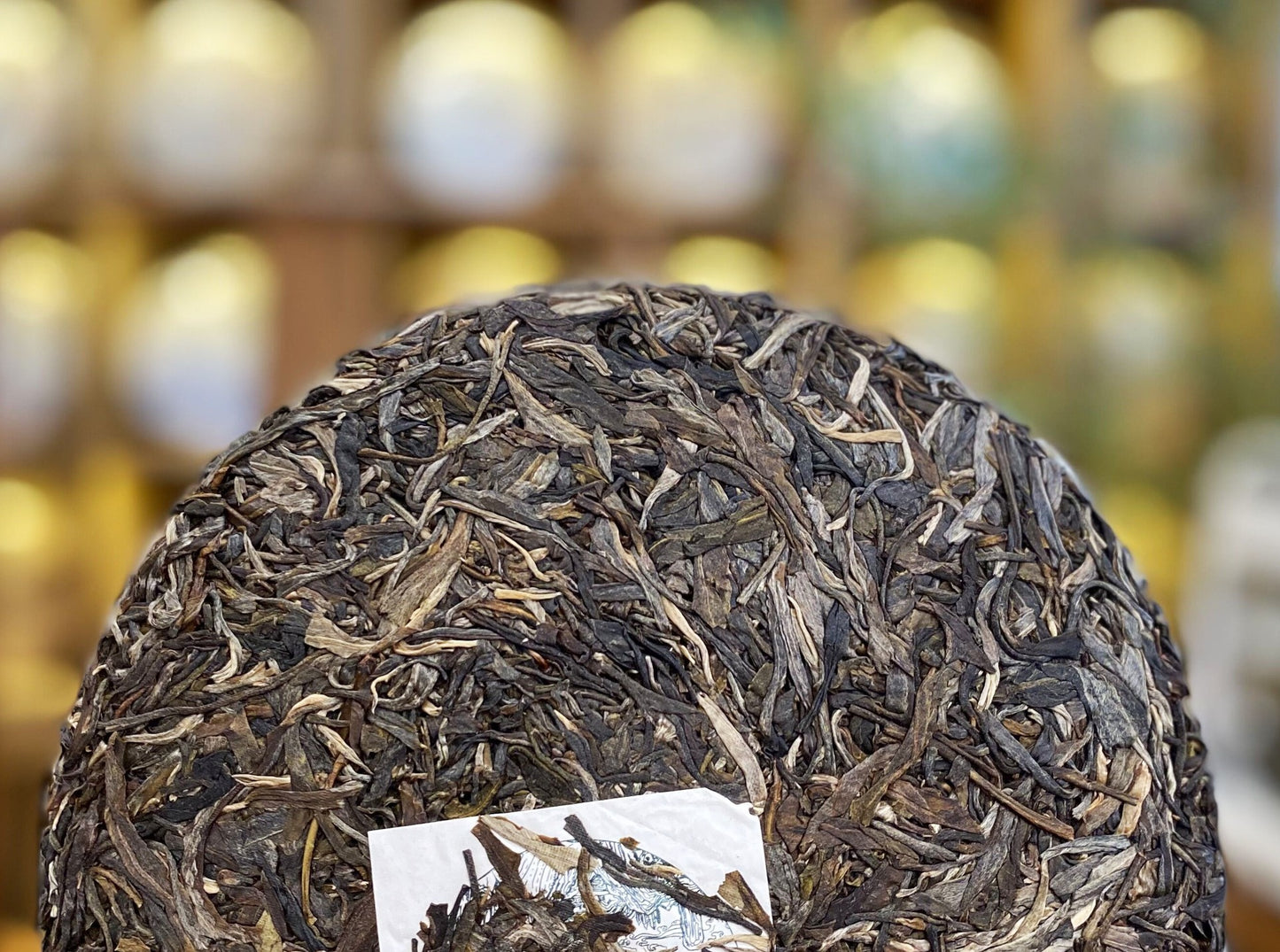 Yunnan Puer Tea Brown Early Spring Pu’er Raw Tea Brown Mountain Raw Tea Cake 357g Green Tea