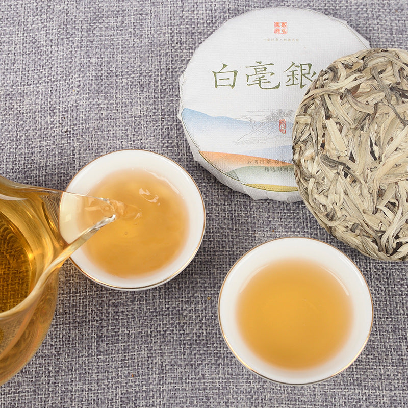 BaiHao Tea China Yunnan White Tea Jinggu Bai Hao Large Buds Single Bud 100g