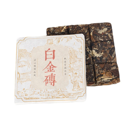 Premium Yunnan White Tea Spring Harvest with Floral and Date Aromas (50g/pc) Old White Tea Pu'er Tea