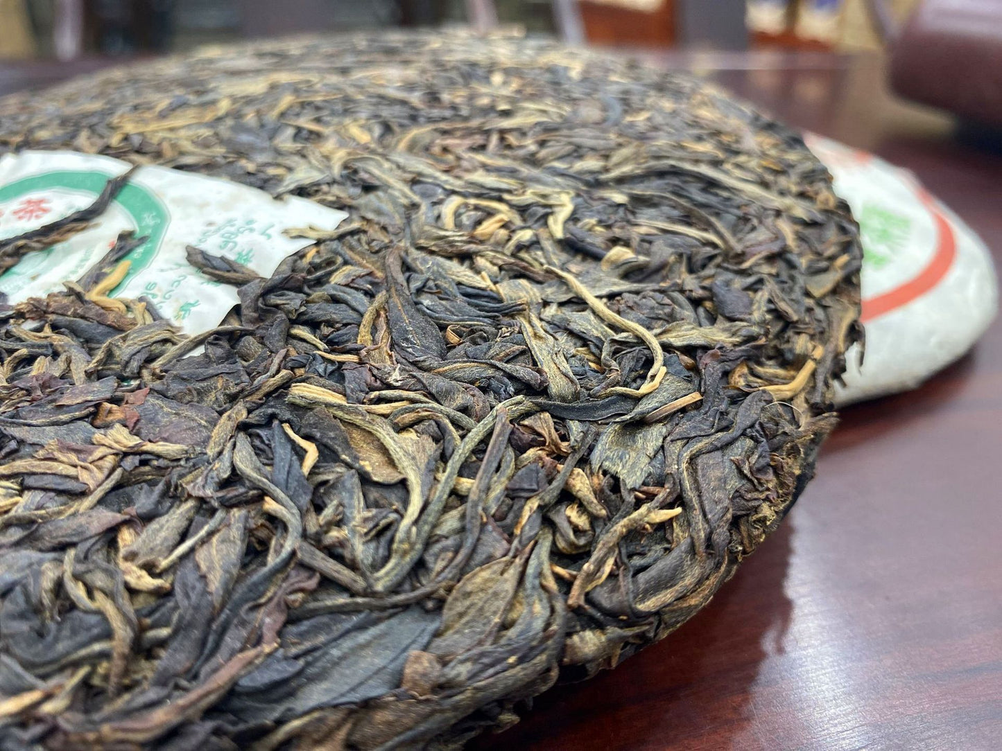 Early Spring Arbor Pu'er Tea Raw Tea Yunnan Qizi Cake Tea 400g Pu'er Sheng Pu Lao Tree Tea Tea Cake Green Tea