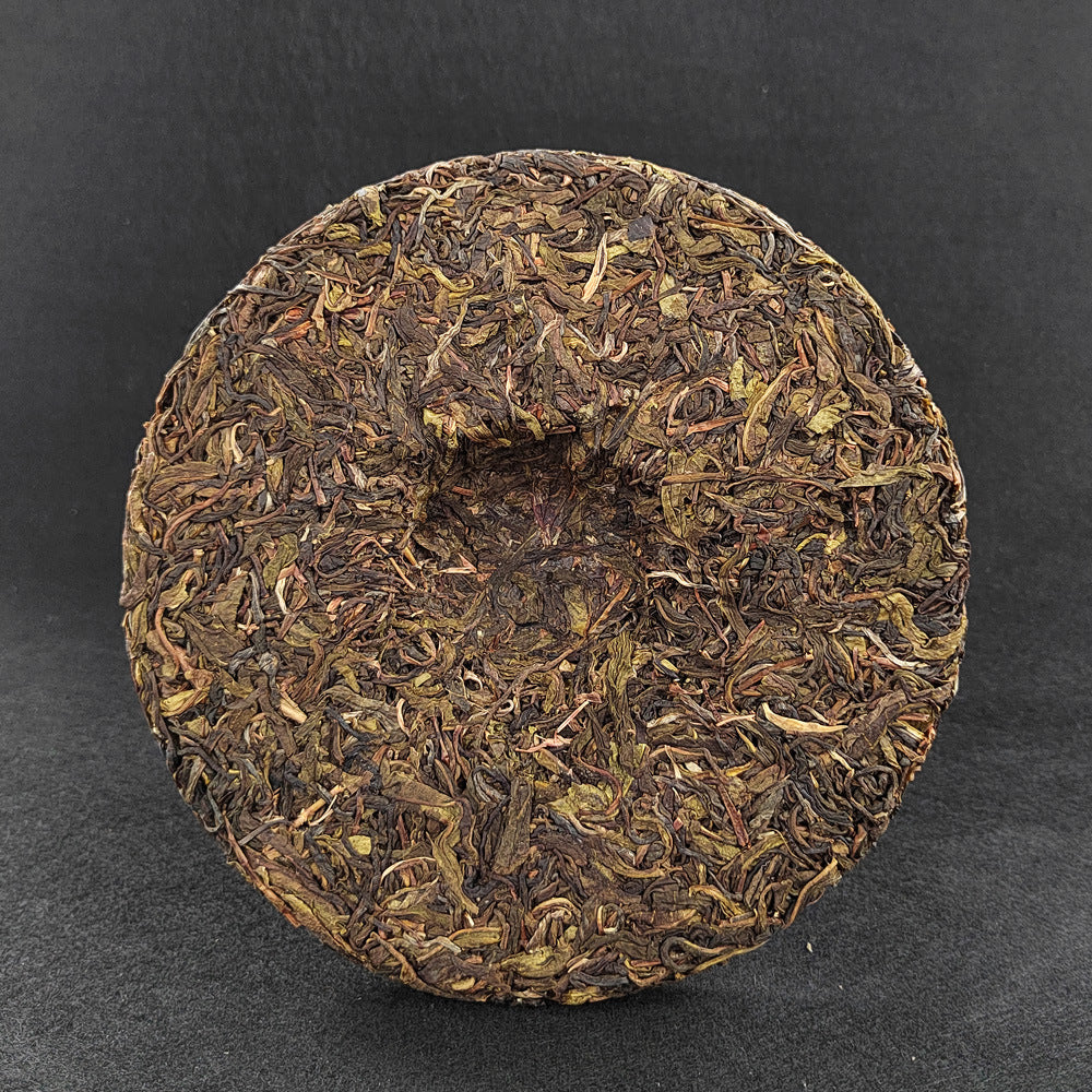 Puerh Tea Raw Puerh Tea Cake Menghai 357g Yunnan Qizi Cake Tea Leaf Green Tea