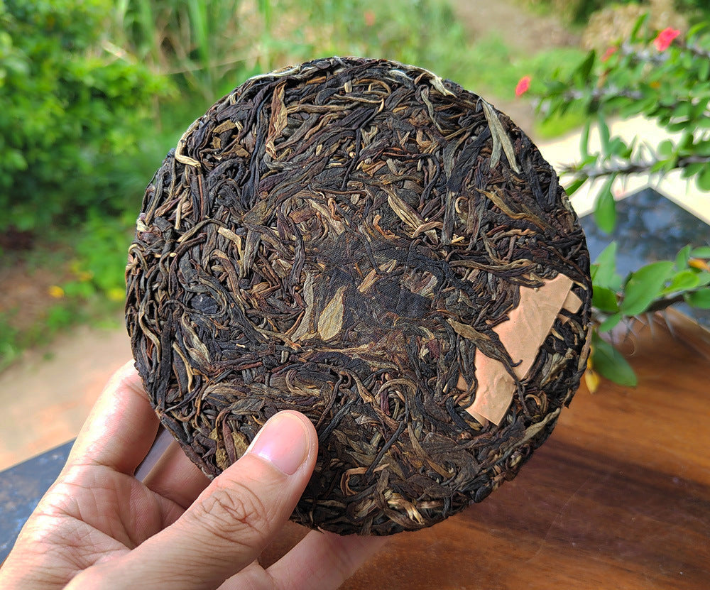 Tianmen Mountain Ancient Tree Tea 200g Yiwu High Bar Puerh Raw Tea Yunnan Tea Green Tea