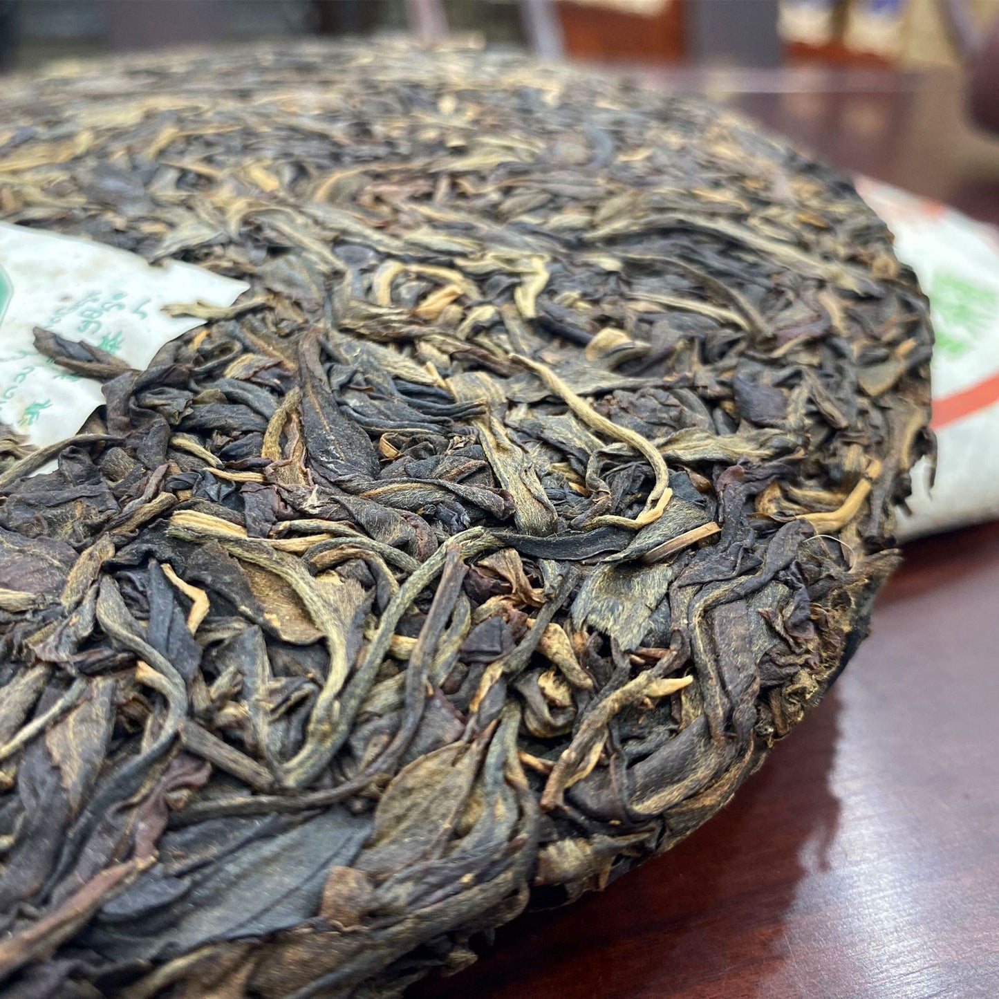 Early Spring Arbor Pu'er Tea Raw Tea Yunnan Qizi Cake Tea 400g Pu'er Sheng Pu Lao Tree Tea Tea Cake Green Tea