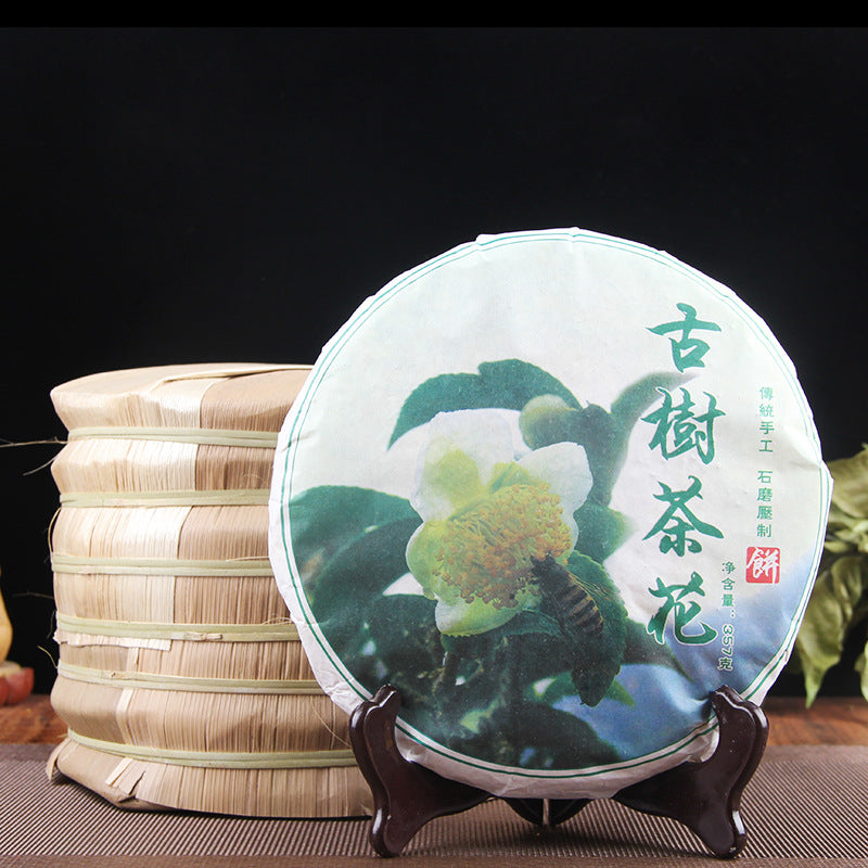 Guhua Pu'er Tea Cake Raw Tea 357g Tea Flower Pu'er Cake Da Xueshan Tea Area Pu'er Tea