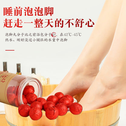 Bath Bombs Safflower Foot Bath Pills Foot Bath Pills Foot Bath Powder Bath Bomb Package Bottle Portable