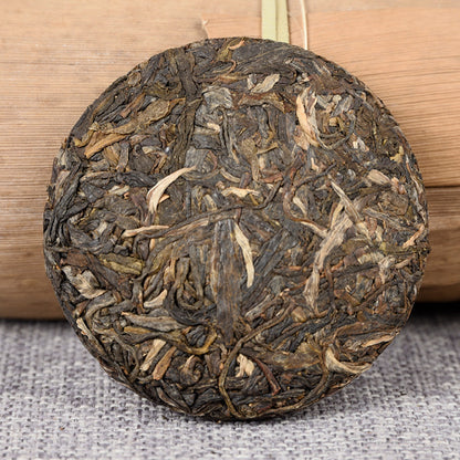 Form Yunnan Yunnan Big-leaf Sun-dried Maocha Pu-erh Tea Yiwu Zhengshan Spring Tea Raw Tea Pu-erh Cake 50g