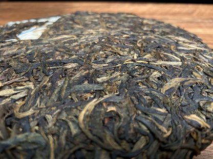 Pu-erh Tea 357g Pu-erh Raw Tea Ancient Tree Tea Yunnan Qizi Cake Raw Cake