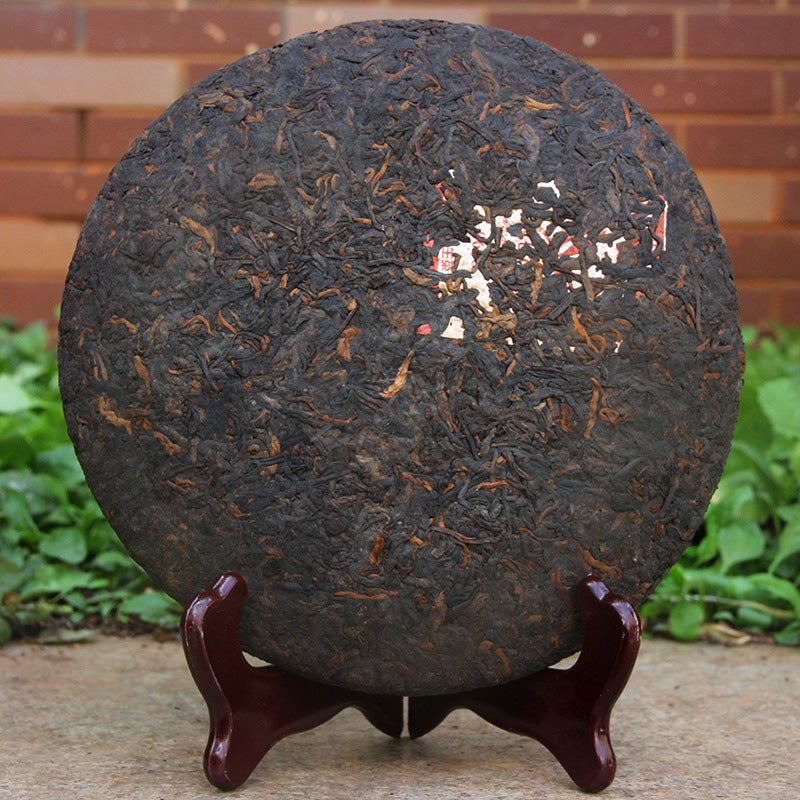 Old Ripe Tea China Yunnan LongSheng Qizi Cakes 0638 Pu-erh Ripe Tea Cake Chen Xiang Jujube Fragrance Pu-erh Tea Black Tea