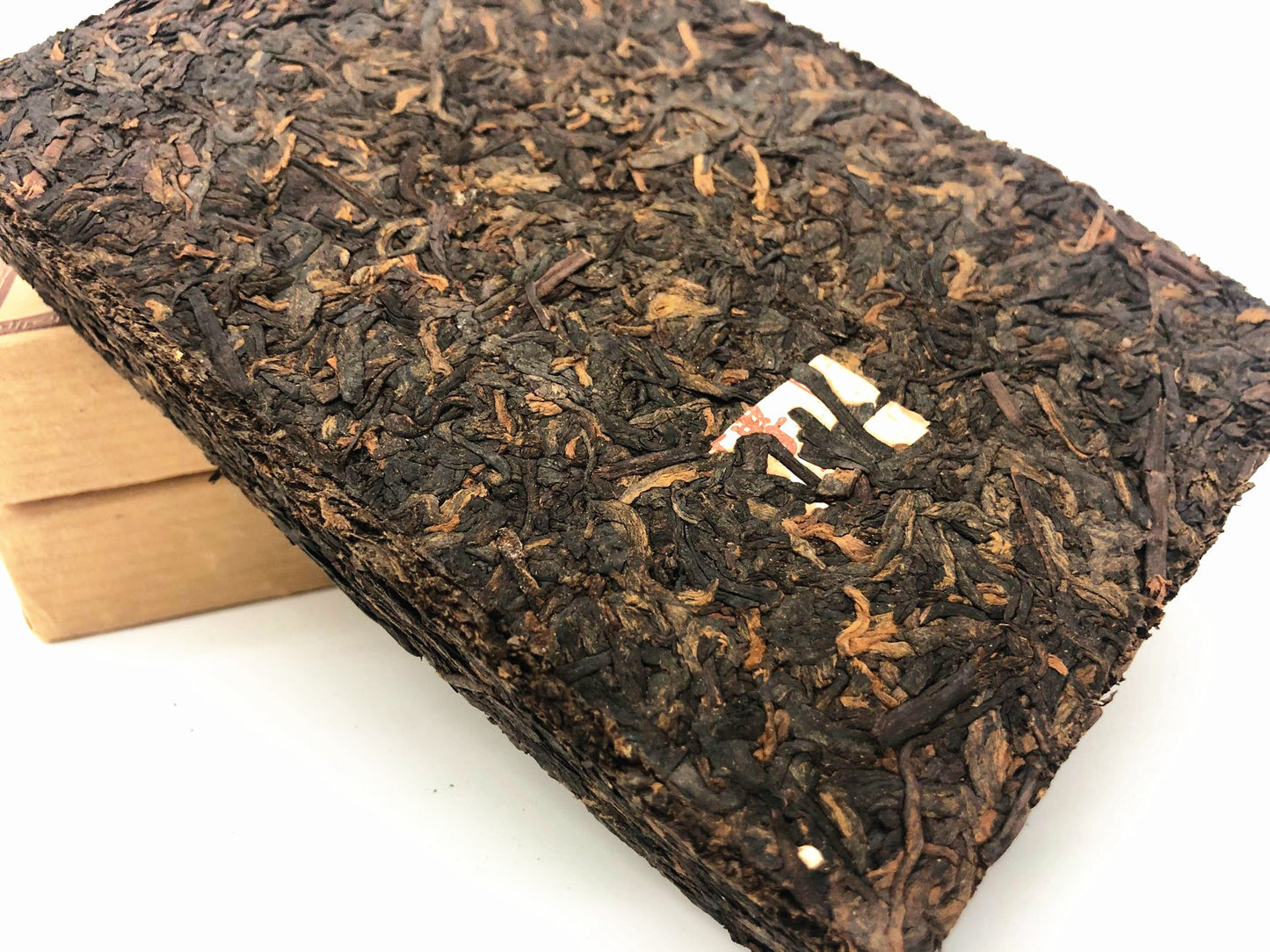 Pu'er Tea Brick Tea 250g Yunnan Menghai Old Ripe Brick More Fragrant Pu'er Ripe Tea