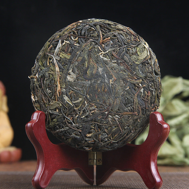 Yunnan Pu'er Tea Leaves Raw Tea Cake Xigui Wilderness Tea 100g/cake Ancient Tree Non-Lao Banzhang Icelandic Tea Leaves