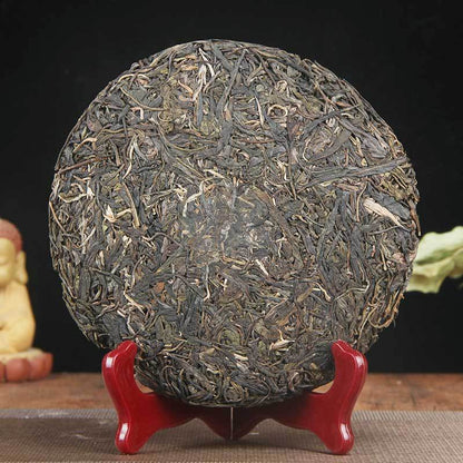 Daxue Mountain Wilderness Ancient Tea Puerh Raw Tea Cake Ancient Tree Raw Puerh Green Tea 357g