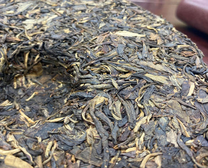 Early Spring Arbor Pu'er Tea Raw Tea Yunnan Qizi Cake Tea 400g Pu'er Sheng Pu Lao Tree Tea Tea Cake Green Tea