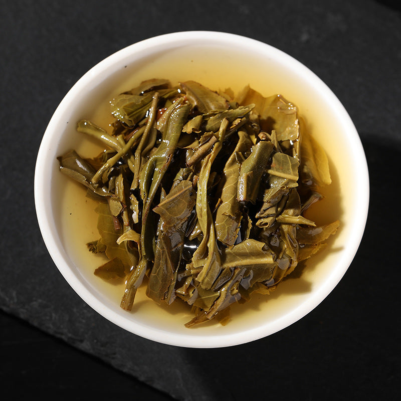 Yunnan Pu'er Tea Yiwu Ancient Tree Early Spring 357g Seven Sons Cakes Pu'er Raw Tea Cake Raw Tea Cake Orchid Aroma