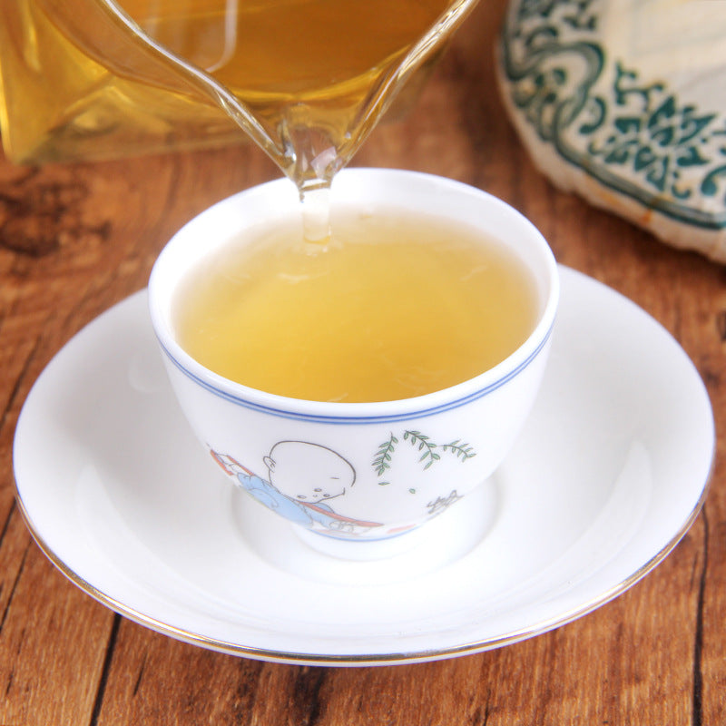 Pu'er Tea Raw Tea Lao Banzhang Ancient Tree Cake Tea Ancient Tree Pure Material Cake Tea Pu'er Raw Tea 357g