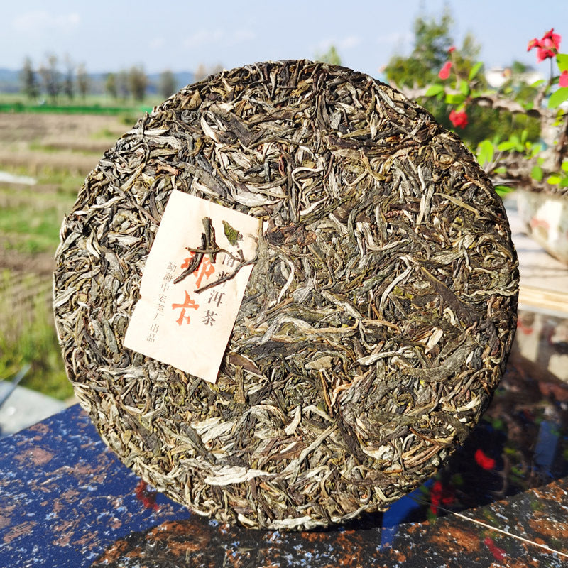 Naka Ancient Tree Tea 357g First Spring Puerh Raw Tea Cake Old Tree Puerh Tea Spring Tea