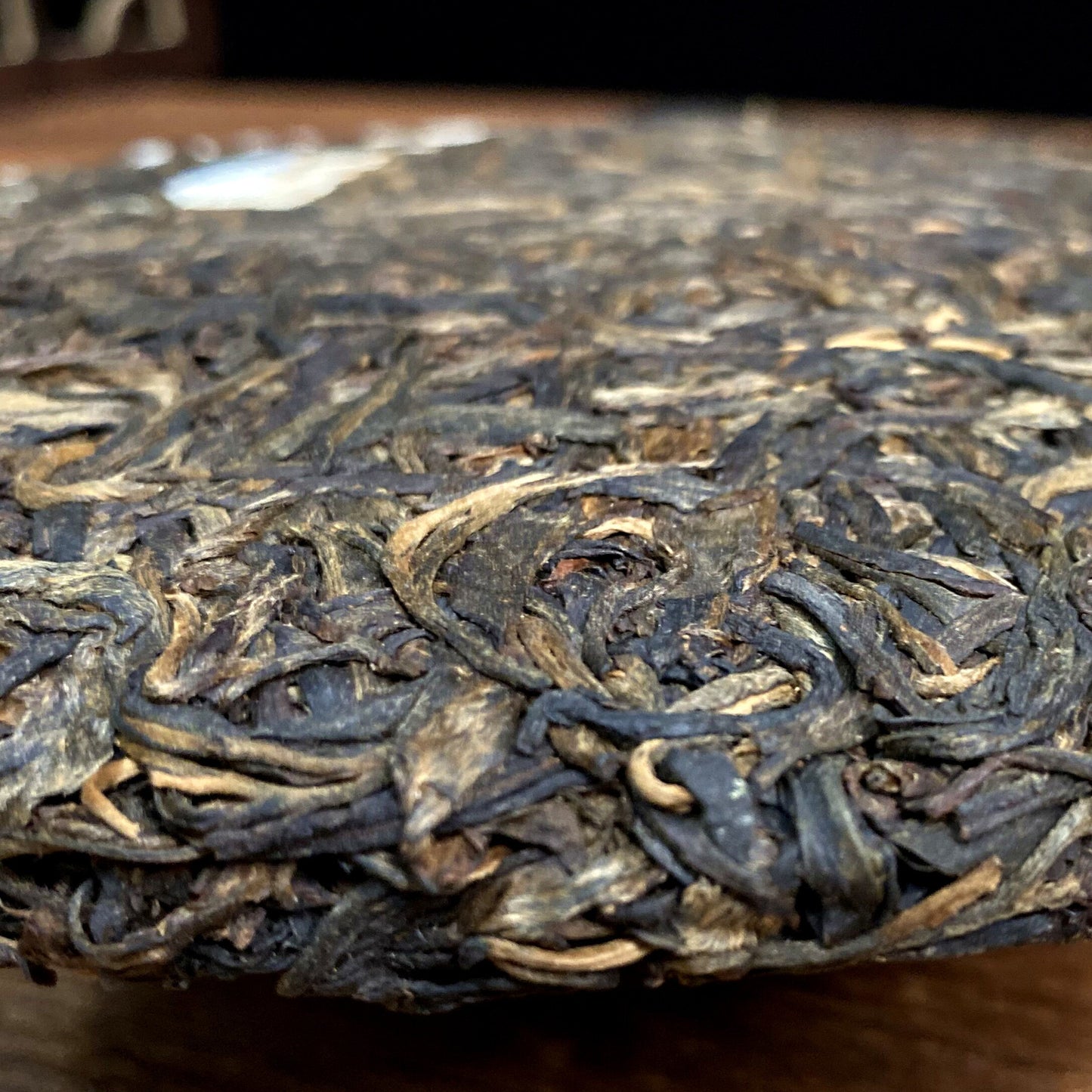 Pu-erh Tea 357g Pu-erh Raw Tea Ancient Tree Tea Yunnan Qizi Cake Raw Cake