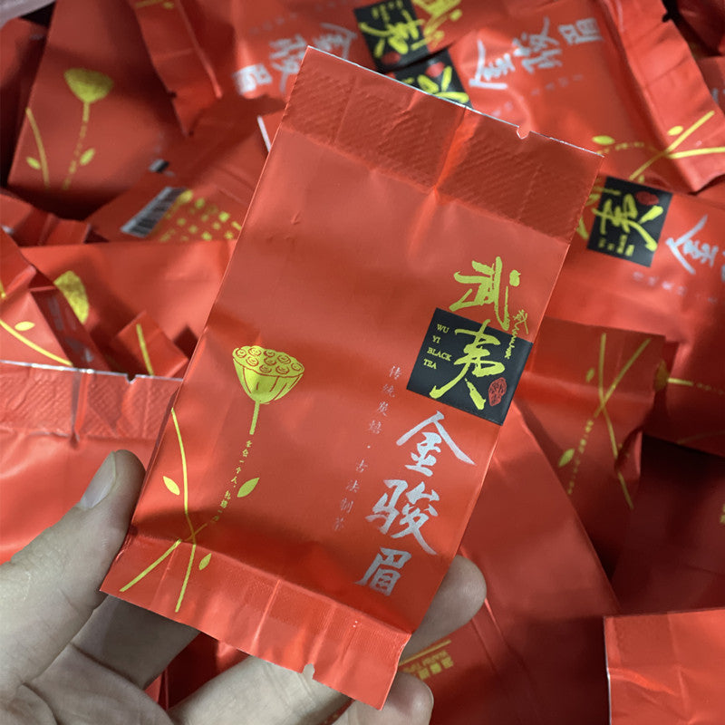 Chinese Tea Premium Combination Tea Bags with Green and Black Tea Assortment 30 Packs of 5g/Bag 正山小种，金骏眉，铁观音， 肉桂， 茉莉花茶，野茶小种 浓香型新茶小包装 袋装5g/Bag