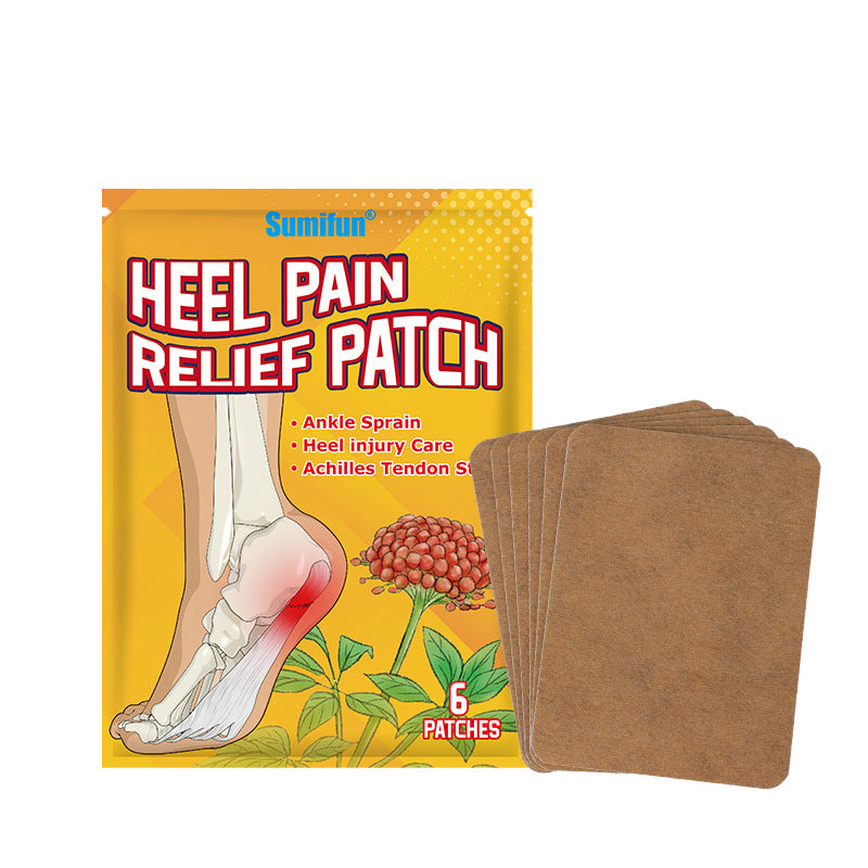 3 Packs, Heel, pain relief patch, Ankle Sprain, Heel injury care, Achilles Tendon strain 三七足部止痛贴