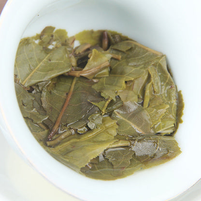 Icelandic Ancient Tree Tea Golden Leaf Mengku Pu'er Tea Raw Tea Yunnan Qizi Cake Ration Tea Green Tea 357g