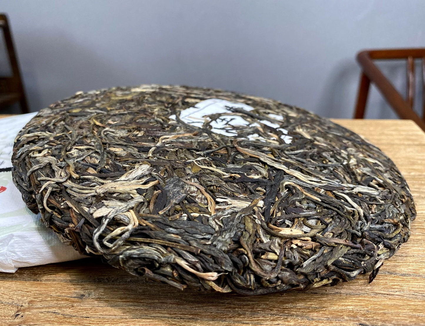 China Yunnan Pu'er Tea Lao Banzhang Pu'er Raw Tea Banzhang Raw Pu'er Tea Cake 357g