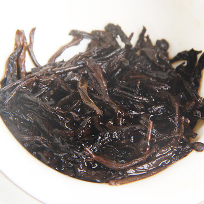 Yunnan Tea Ripe Tea Cake BanZhang Pu'er 50g Small Cake Tea Aged Menghai Ancient Tree Ripe Pu Black Tea