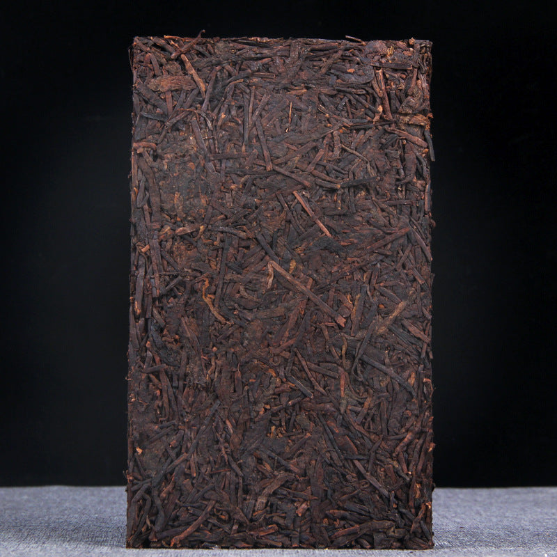 Yunnan Puerh Tea Ripe Tea Black tea Brick Tea Puerh Tea Stem Old Tea Stem 5 Years Old Tea Longgu Ripe Tea 1000g