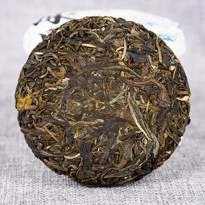 China Yunnan Mengku Spring Tea Green tea Iceland Wuzhai 500g (100g*5pcs)Pu'er Tea Raw Tea