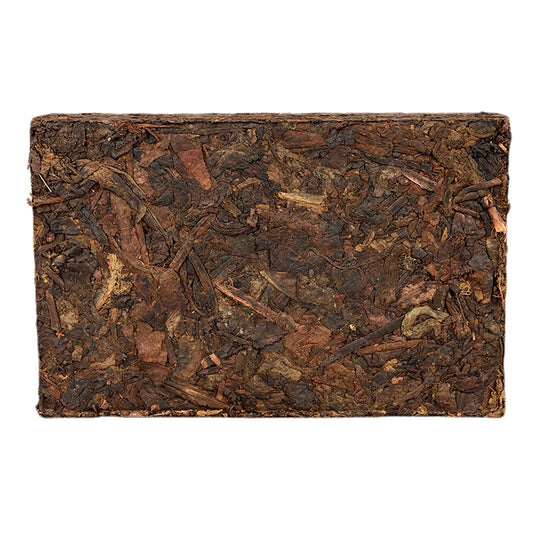 Puerh Tea Date Tea Brick Aged Tea Brick Bamboo Shoot Shell 250g Ripe Brick Puerh Ripe Tea Black Tea Brick Tea