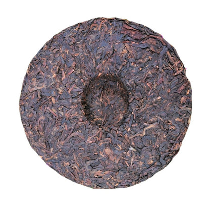 Iceland Tea 357g Yunnan Ripe Tea Cake Aged Old Tree Black Tea Qizi Cake Pu'er Tea